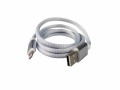 Дата-кабель Lightning – USB2.0, 1м, серый, WS019